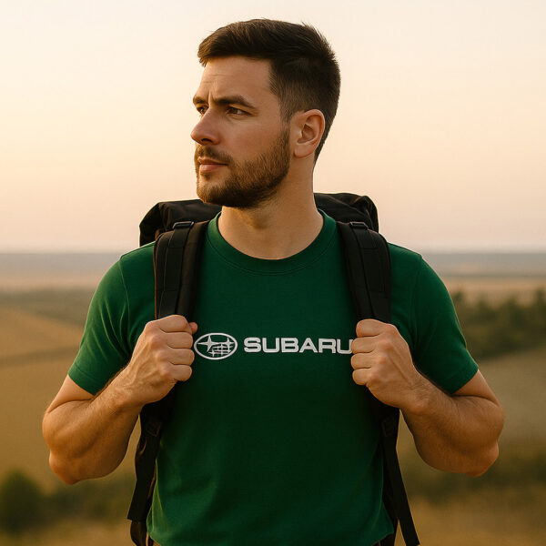 CAMISETA SUBARU GEAR VERDE - Imagen 2