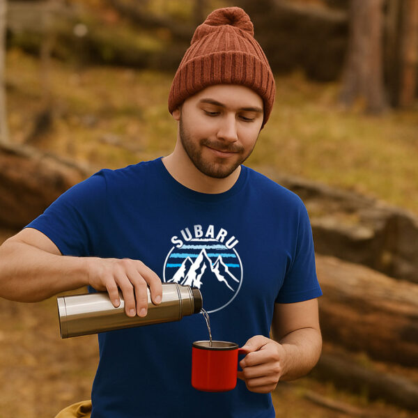 CAMISETA SUBARU OVERLAND AZUL - Imagen 2
