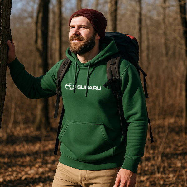 HOODIE SUBARU GEAR VERDE - Imagen 2