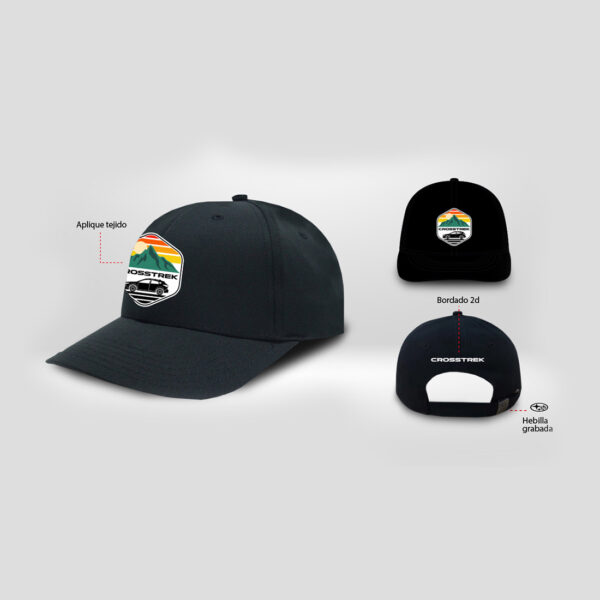 GORRA PREMIUN CROSSTREK NEGRO