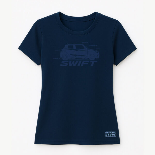 CAMISETA SZK SWIFT AZUL OSCURO MUJER