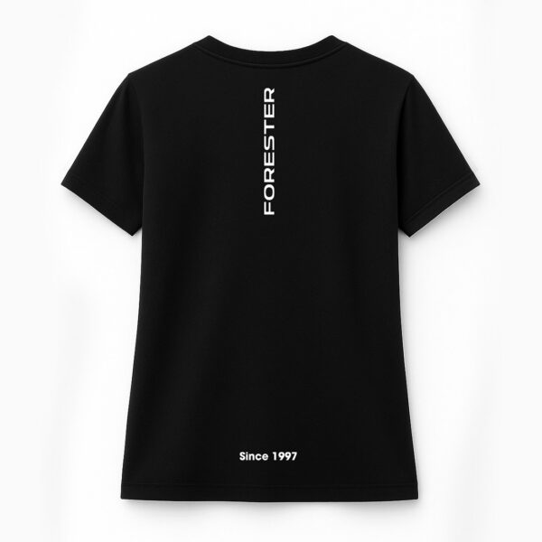 CAMISETA SUBARU FORESTER NEGRO MUJER - Imagen 2