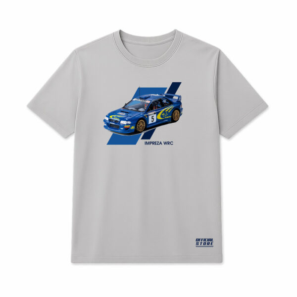 CAMISETA SUBARU RALLY GRIS HOMBRE