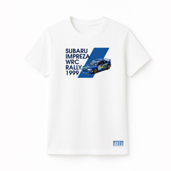 CAMISETA SUBARU RALLY BLANCO HOMBRE
