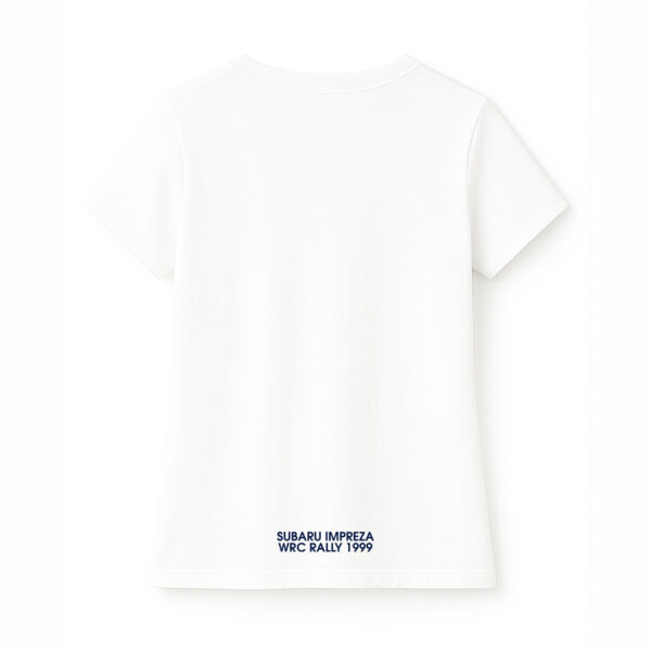 CAMISETA SUBARU RALLY BLANCO HOMBRE - Imagen 2