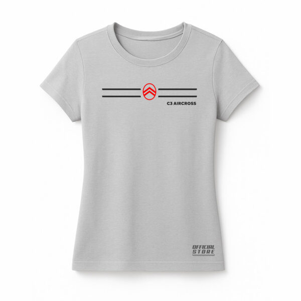 CAMISETA CT GRIS MUJER