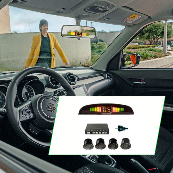 SENSOR DE REVERSA CON DISPLAY